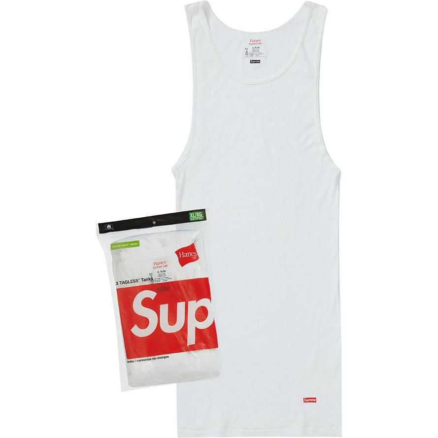 Supreme（シュプリーム） Supreme/Hanes Tagless Tank Tops (3 Pack