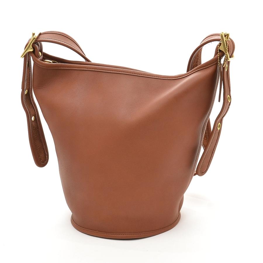 COACH / ショルダーバッグ_ブラウン/レザー/BRW/無地 COACH（コーチ