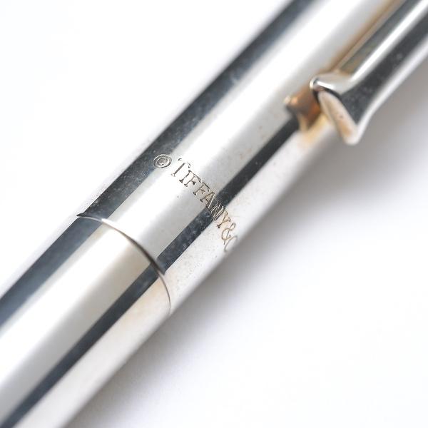 PE1151□ティファニー ツイスト式 ボールペン 925 銀製 TIFFANY&Co