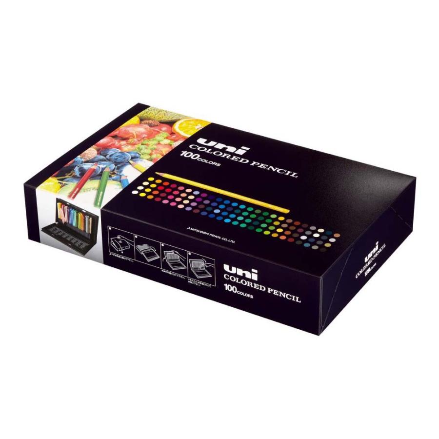 三菱鉛筆 ユニカラー 色鉛筆 100色 塗り絵 UC100C : イーコンビYahoo
