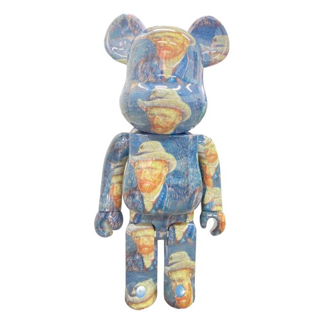 BE@RBRICK ベアブリック 1000％ 置物 インテリア オブジェ 灰色の