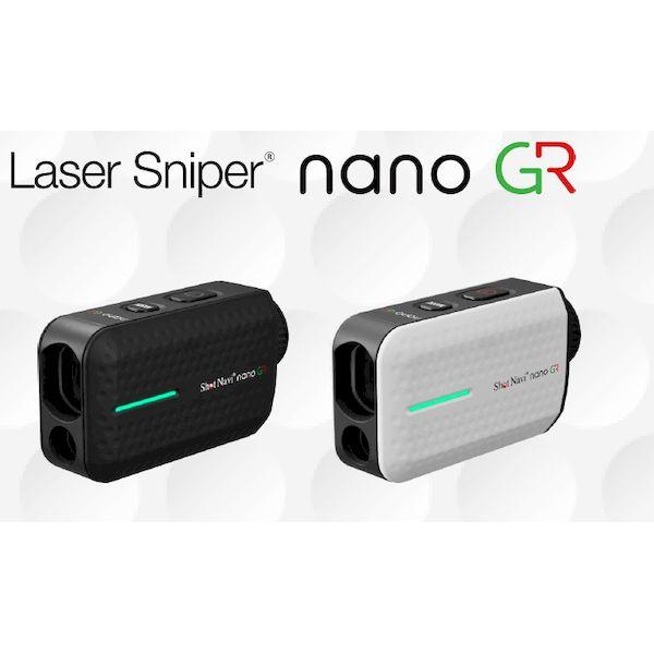 ショットナビ NANOGR W Laser Sniper nanoGR ホワイト NANOGRW : 測定