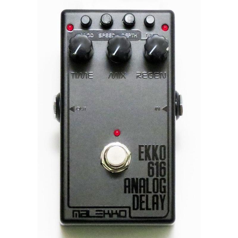 Malekko Heavy Industry EKKO 616 MkII DARK ANALOG DELAY｜マレッコ