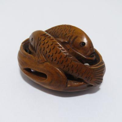 根付 木材 金魚 在銘 根付 木材 金魚 在銘 【公式通販】