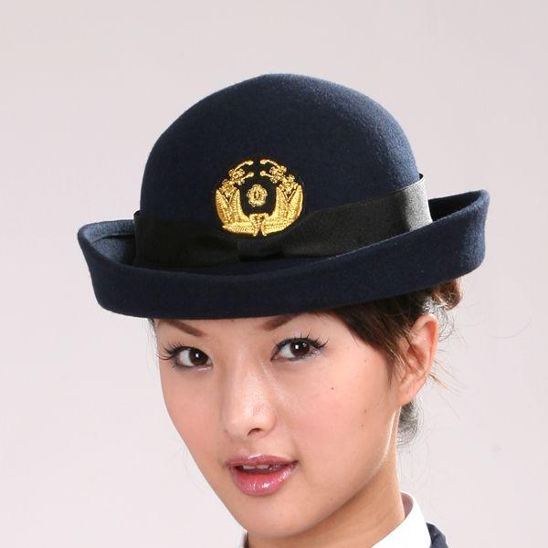 ミニチュア 警察 制帽 ミニ帽子 2個 ペア 警察官 婦警