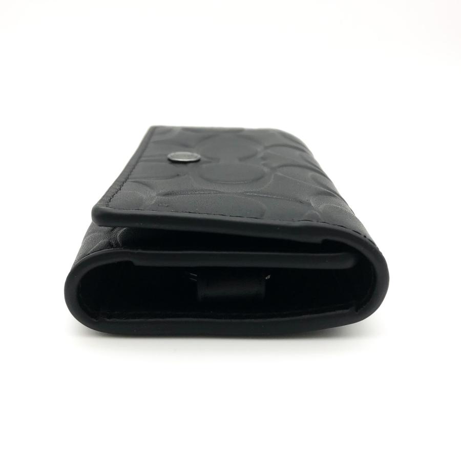 COACH（コーチ） ☆COACH☆ ファイブ リング キーケース シグネチャー