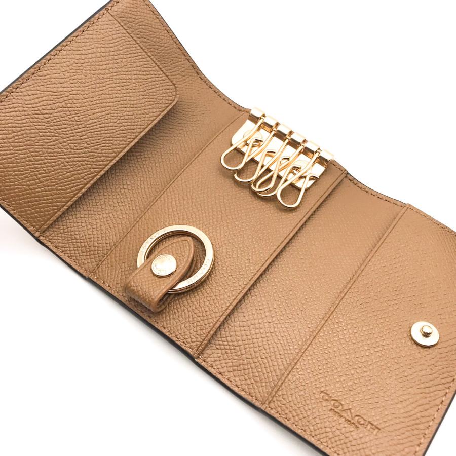 COACH（コーチ） ☆COACH☆ ファイブ リング キー ケース チョーク