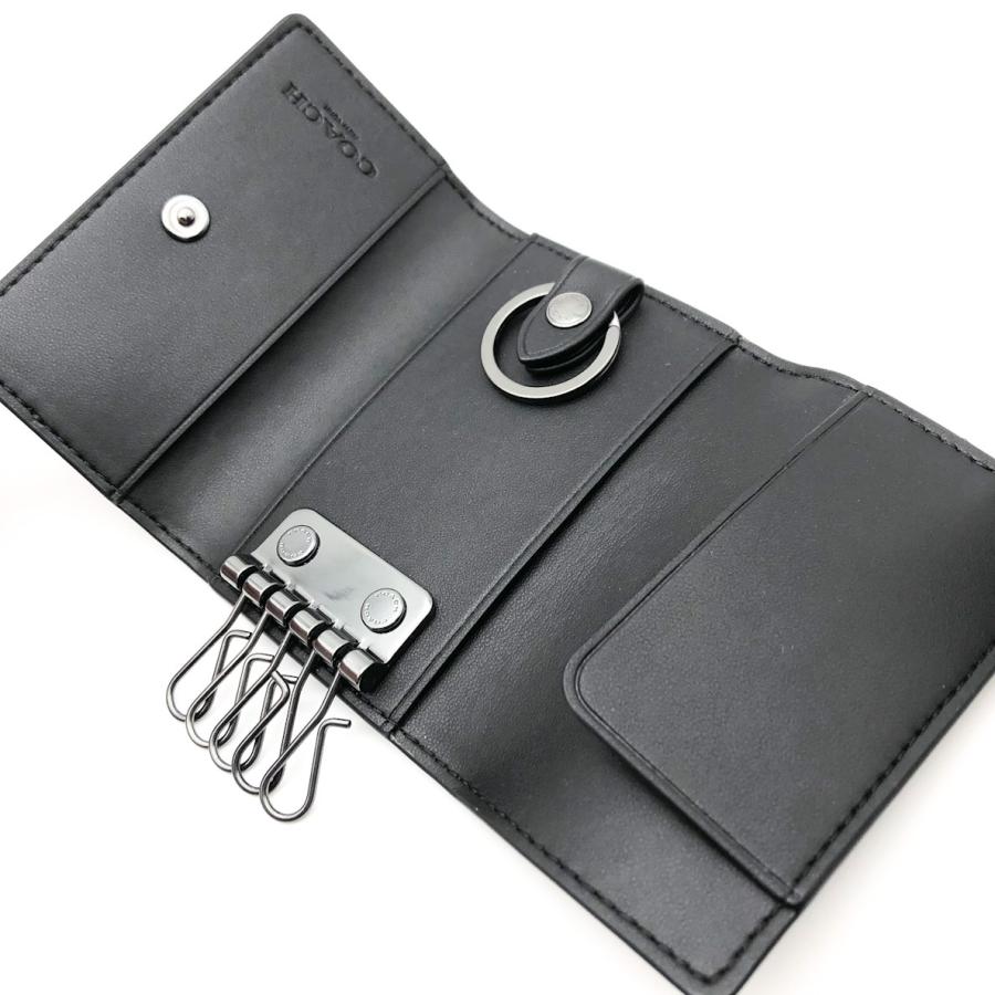 COACH（コーチ） ☆COACH☆ ファイブリング キーケース シグネチャー