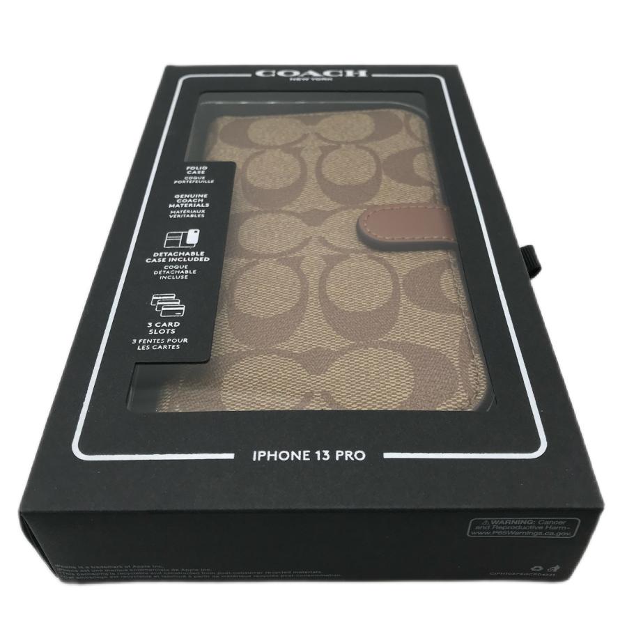 COACH（コーチ） iPhoneケース 手帳型 ☆COACH☆ IPHONE 13 PRO