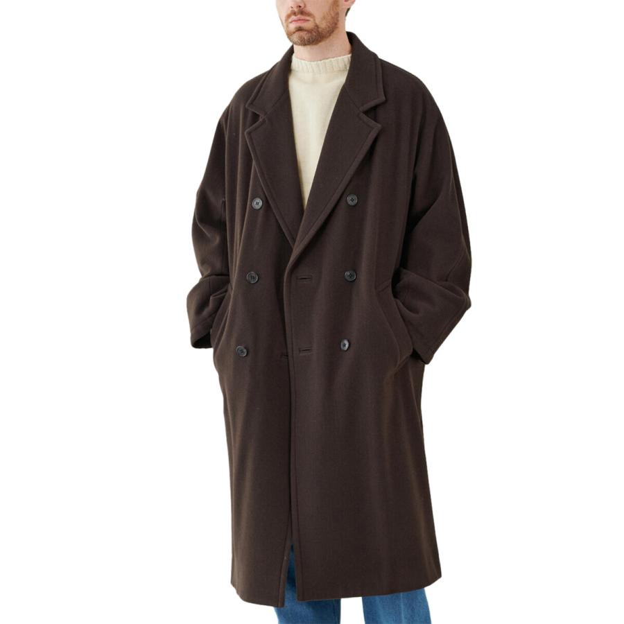 ORCIVAL（オーシバル） ウールモッサ ベルテッドコート #OR-A0416 LMO