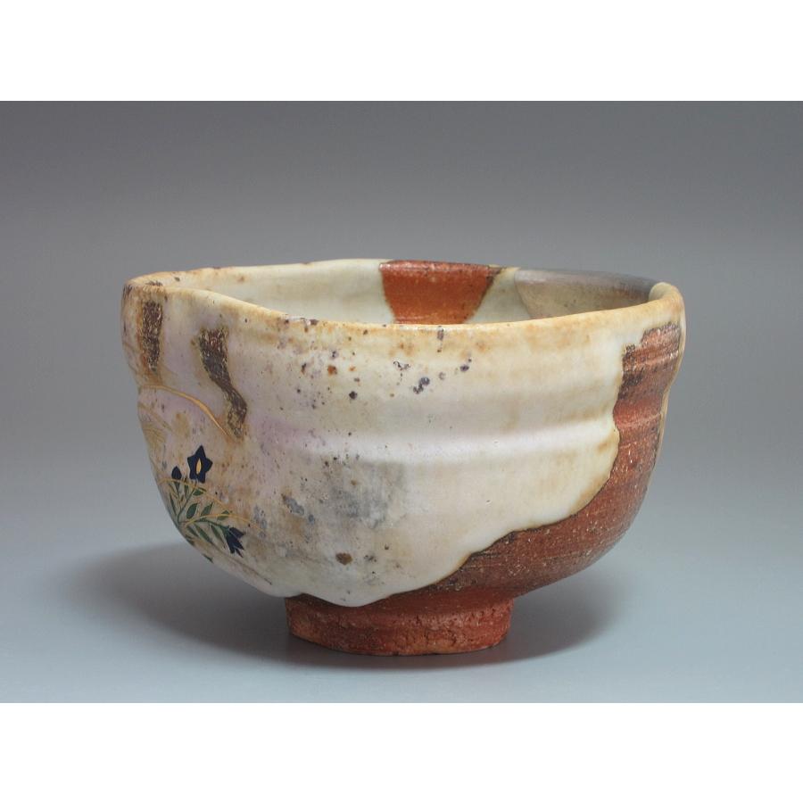 信楽秋草絵茶碗 福森阿也造 共箱 : 茶道具商 越中屋 - 通販 - Yahoo