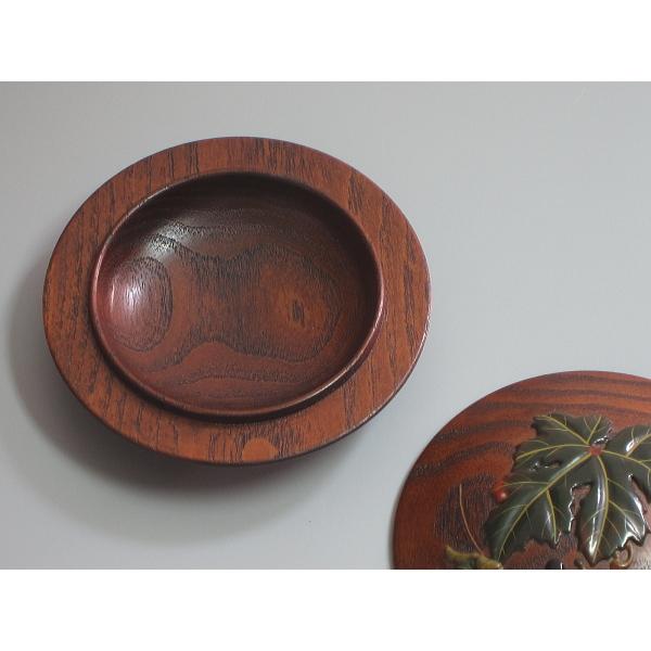 古玩 粉彩 華の図 蔵出し 香合 蓋物 アンティーク香合 1客 古玩 粉彩