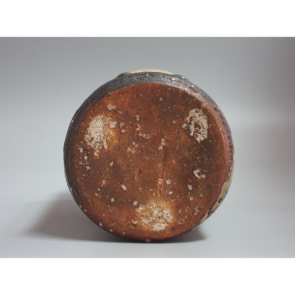 茶道具 平水指 彦四郎 信楽焼 茶道具 平水指 割蓋 信楽窯 彦四郎作