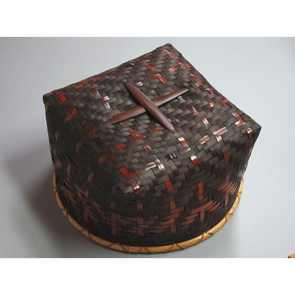 利休好写 油竹菜籠炭斗 紙箱 【炉用】 : 茶道具商 越中屋 - 通販