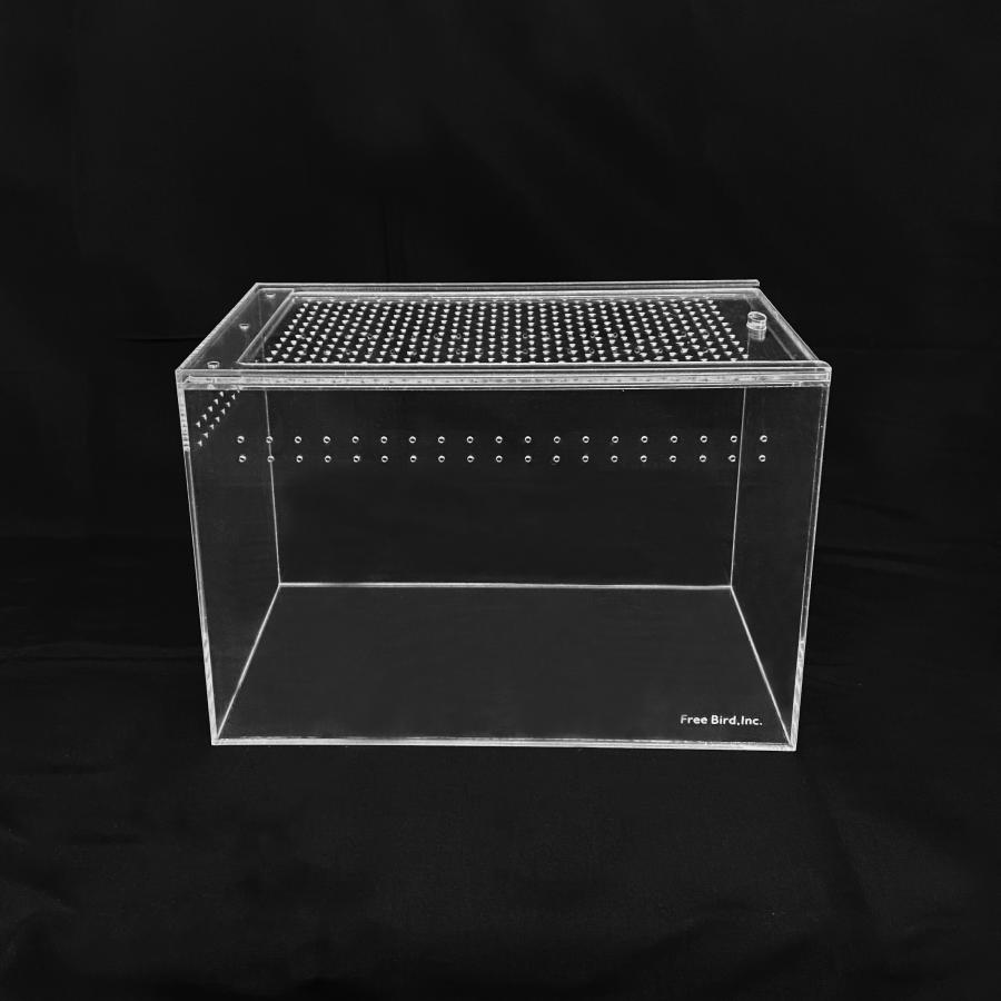 飼育ケース 鳥 爬虫類 昆虫 小動物 アクリルケースL : えとぴりか