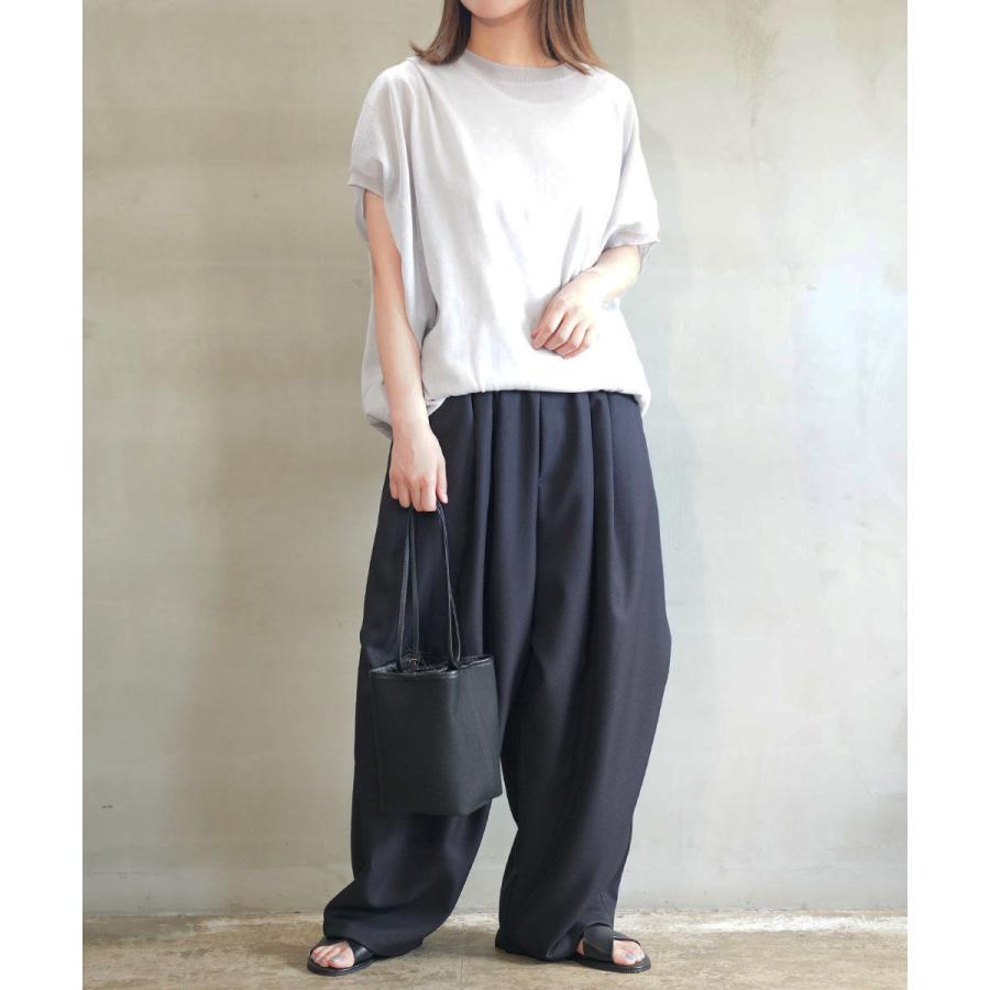 ミズイロインド ワイドカーゴパンツ mizuiro ind 2025秋冬新作
