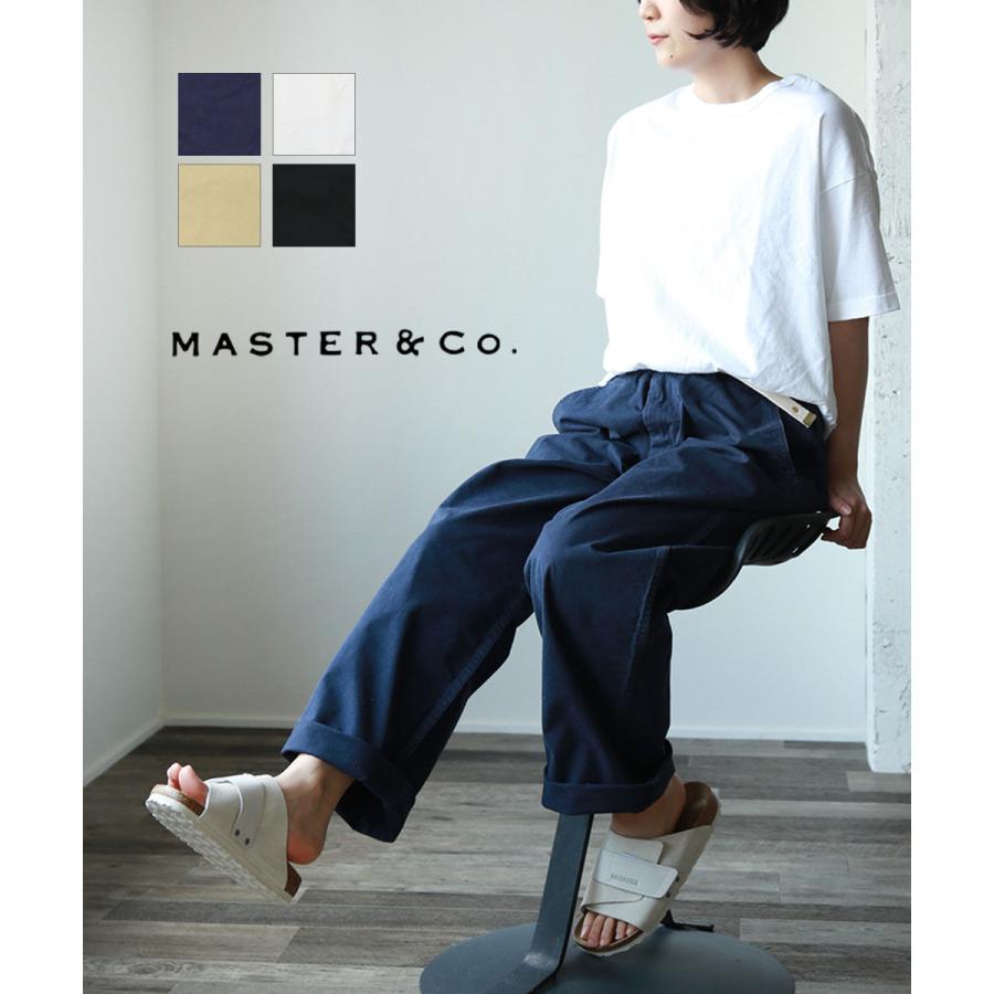 MASTER&Co（マスターアンドコー） ベルト付き コットン チノパンツ
