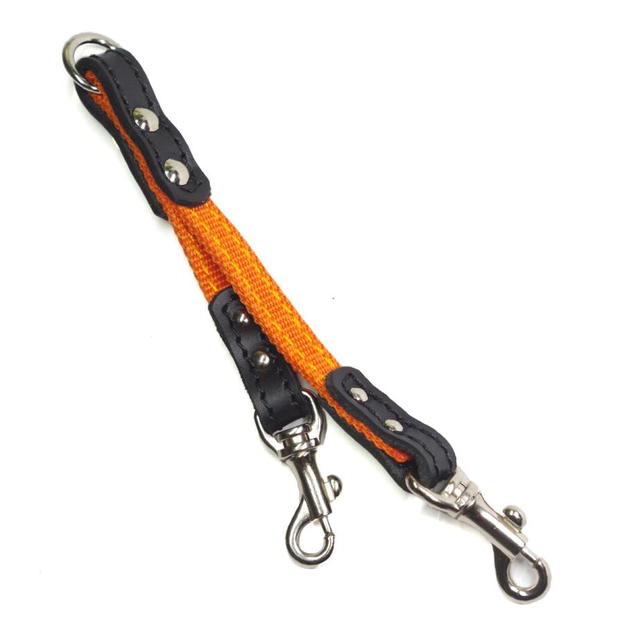 1.2cm幅 ハーネスと首輪両方にナスカン 小型犬用 リード パーツ