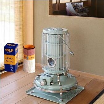 アラジン（Aladdin） 石油ストーブ ブルーフレーム グリーン 替芯付