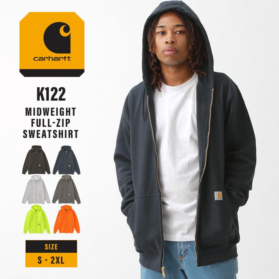 Carhartt（カーハート） パーカー K122 ジップアップ メンズ 裏起毛