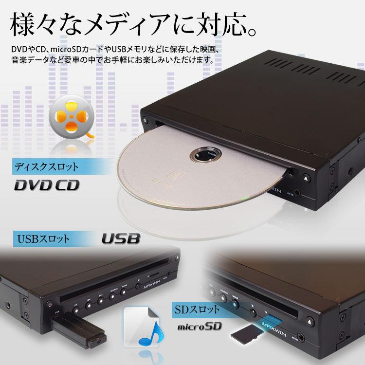 MAXWIN ハーフDIN DVDプレーヤー DVD306＋おまけ MAXWIN（マックス