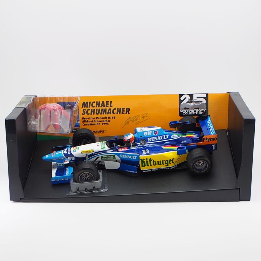ミニチャンプス 1/18 ベネトン ルノー B195 ミハエル シューマッハ
