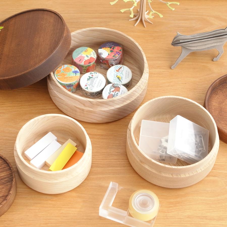 取扱終了】畑漆器店 SOJI hako S 11cm col. 木製 弁当箱 日本製 ランチ