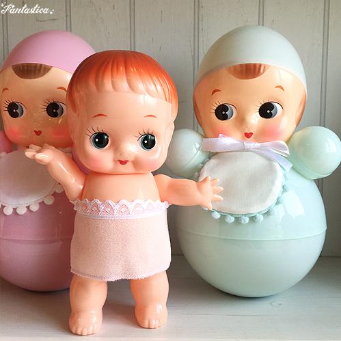 レトロドール 復刻版 デコちゃん ソフビ人形 ベリーウォーマー