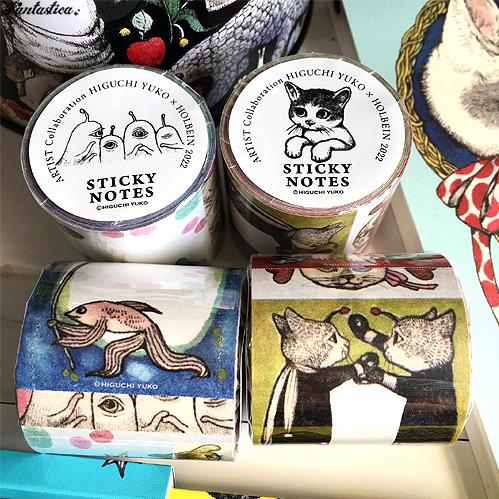 ホルベイン ヒグチユウコ 2022コラボ・ロールふせん ひとつめちゃん