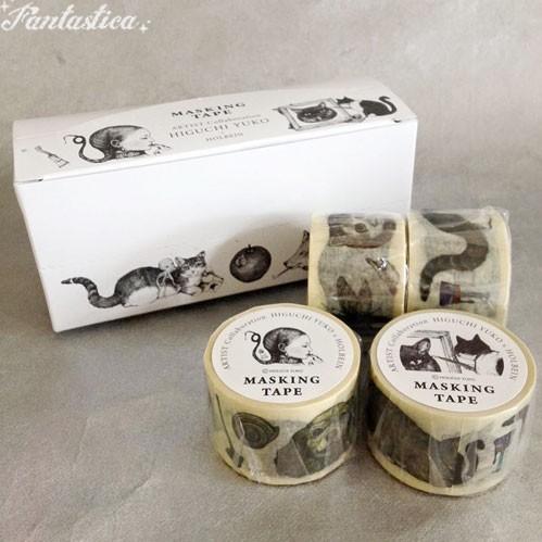 ヒグチユウコ ホルベイン 2016コラボ・マスキングテープ おえかき