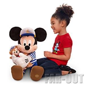 セーラー ミッキー w/ ダッフィーベア ぬいぐるみ 25インチ(65cm) USA