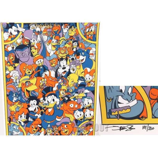 ディズニー アフタヌーン キャラクター Disney Afternoon シルク