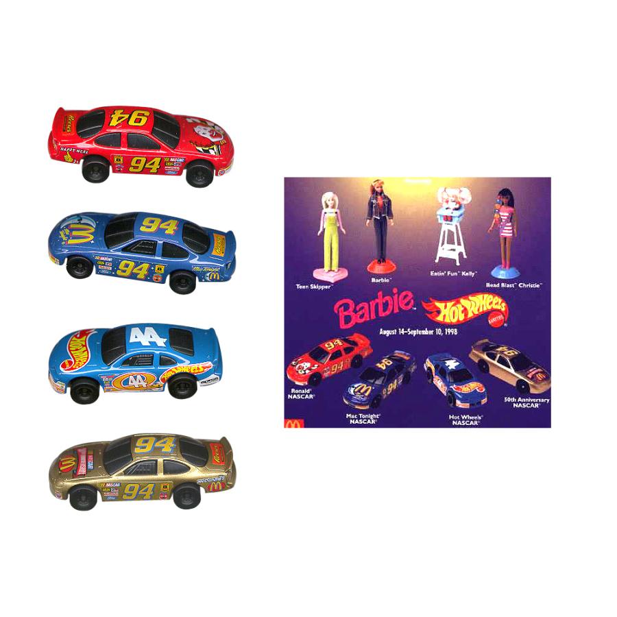 ホットウィール マクドナルド ミールトイ 4点セット ダイキャスト