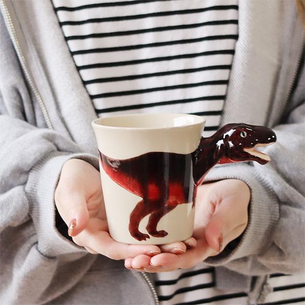 Meelarp Ceramic Dinosaur Mug ダイナソーマグ（恐竜 マグカップ