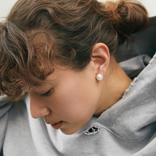 BAQLESS（バックレス） ピアス パール Baroque Serenity 10mm バロック