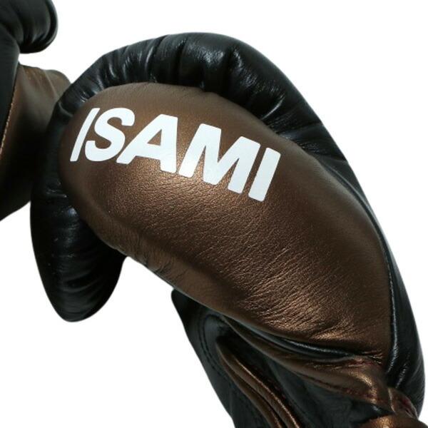 イサミ KNOCK OUT グローブ ISAMI ブラック レッド 8oz 格闘技