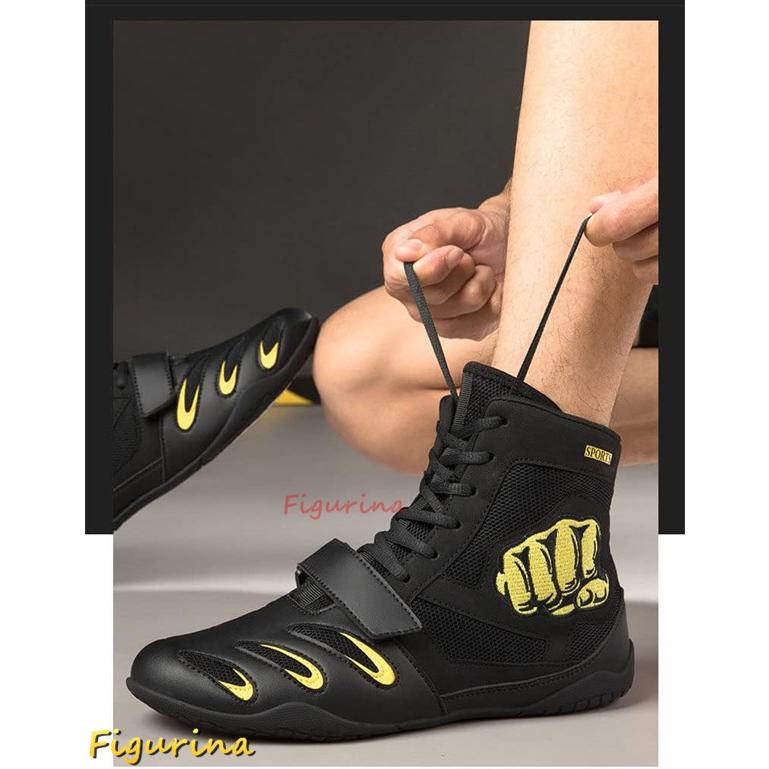 プロフェッショナル ボクシング シューズ メンズ レスリング シューズ