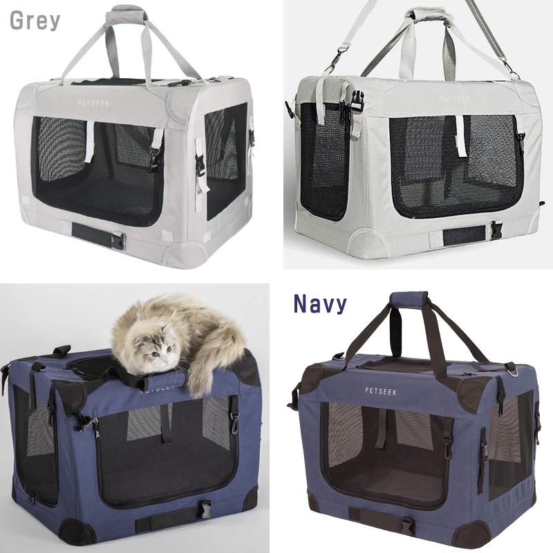 ソフトクレート ポータブルケージ ペットキャリー バッグ 大型