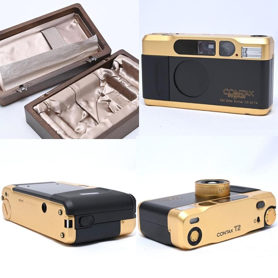 新品級｜ CONTAX T2 60th 60周年記念 ゴールド : フラッグシップカメラ