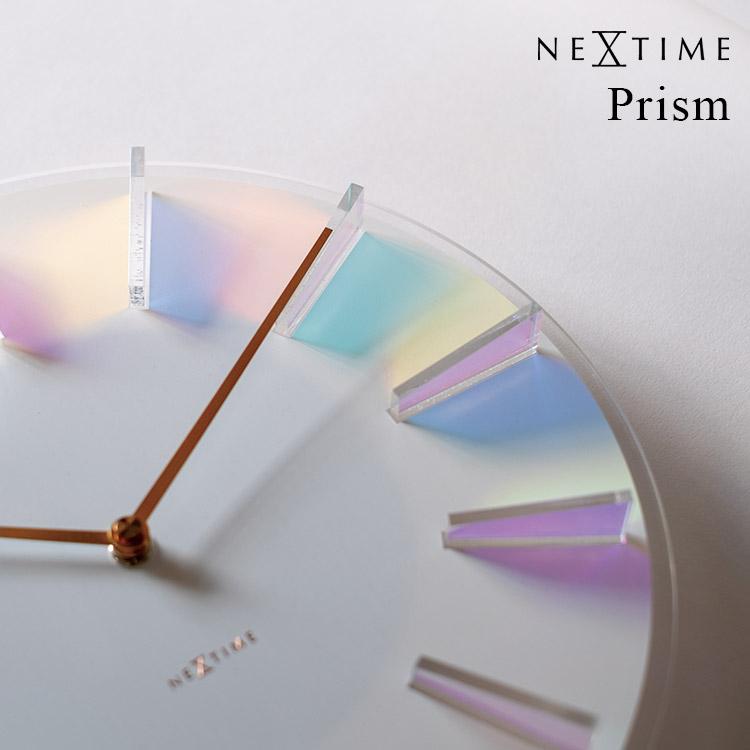 壁掛け時計 NEXTIME Prism ネクスタイム プリズム NXT-J059｜ウォール