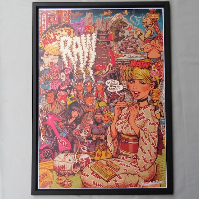 シルクスクリーンポスター／竪琴をもつオルフェ 竪琴をもつオルフェ