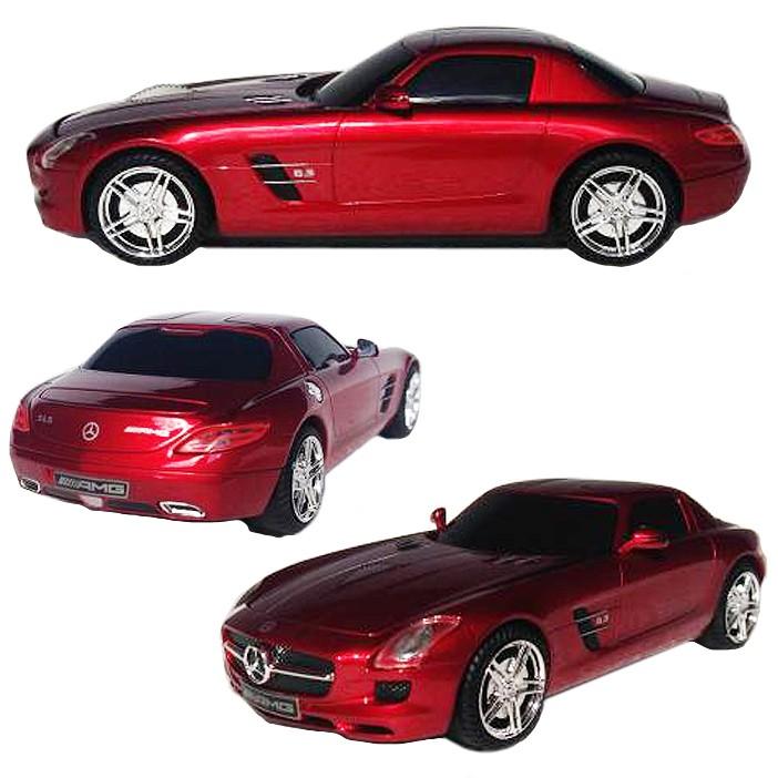 CLICK CAR MOUSE MERCEDES SLS AMG サファイアレッド クリックカー