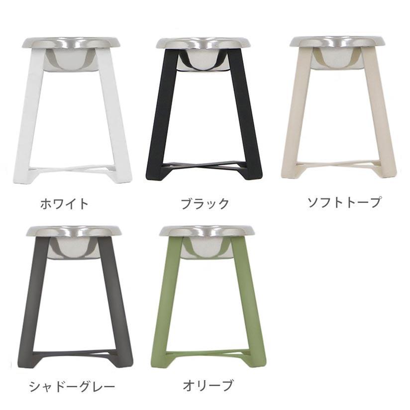 pecolo Food Stand S(hightall) ステンレス フードボウルスタンド 犬