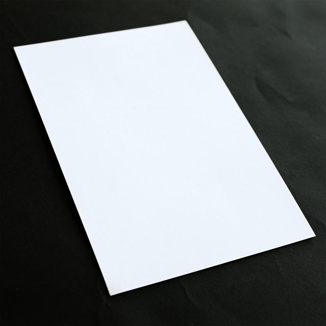 はがきサイズの無地印刷用紙 3000枚 ハガキ無地 ハガキ用紙 郵便番号枠