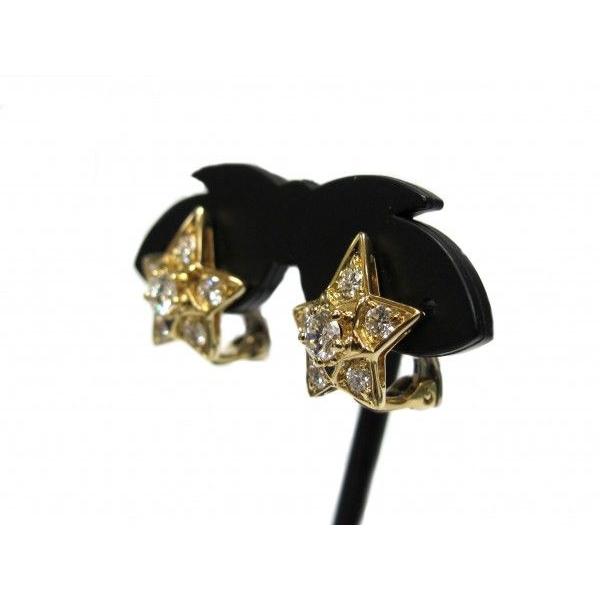 CHANEL（シャネル） コメットダイヤピアス YG CHANEL : 藤野質店 Y