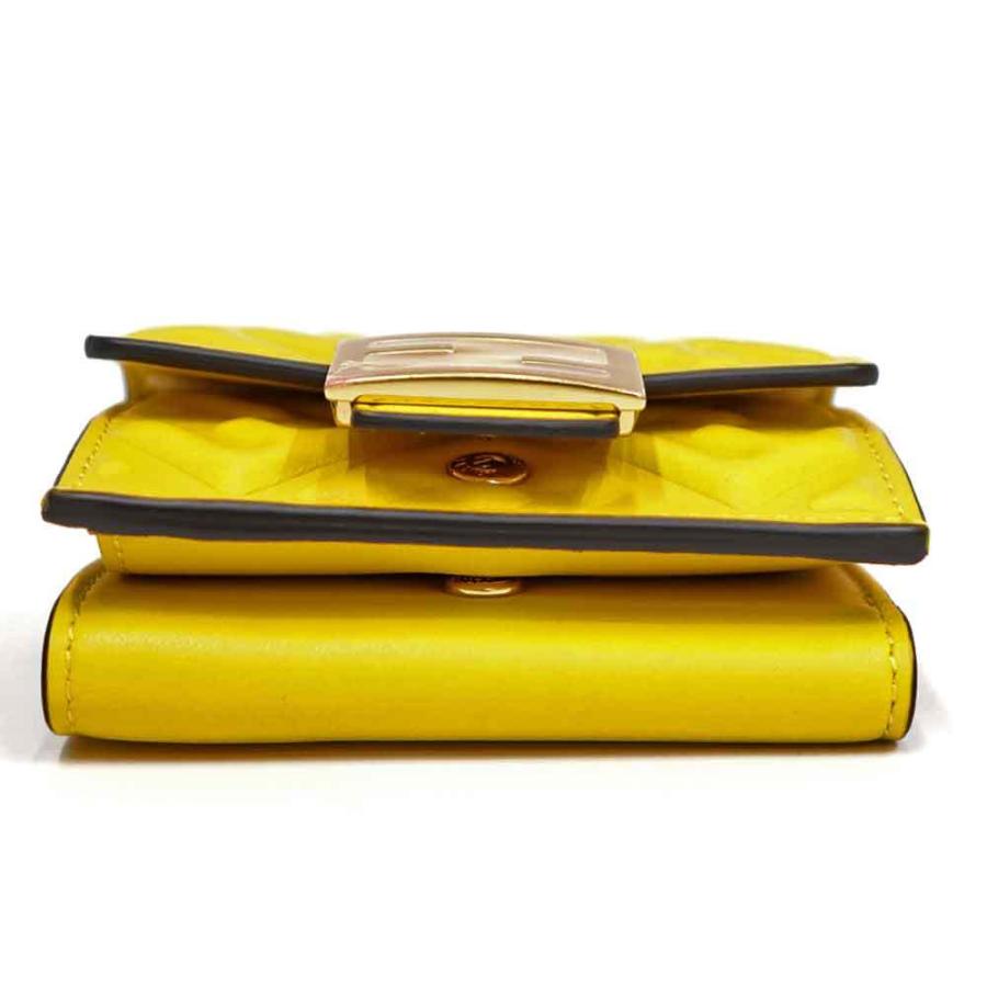 FENDI（フェンディ） （新品）フェンディ ナッパマイクロ 三つ折り財布