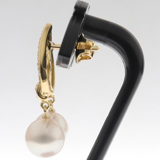 MIKIMOTO（ミキモト） （新品仕上げ済）ミキモト パール ダイヤ ピアス
