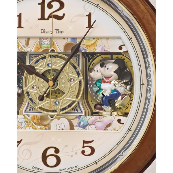 Disney（ディズニー） SEIKO セイコー電波からくり掛け時計「Disney