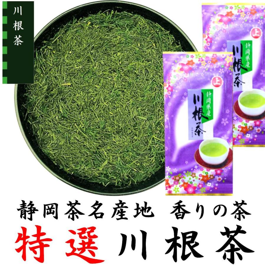 特選川根茶 100g×2袋 2025年産 静岡茶 静岡茶名産地シリーズ 生粋川根