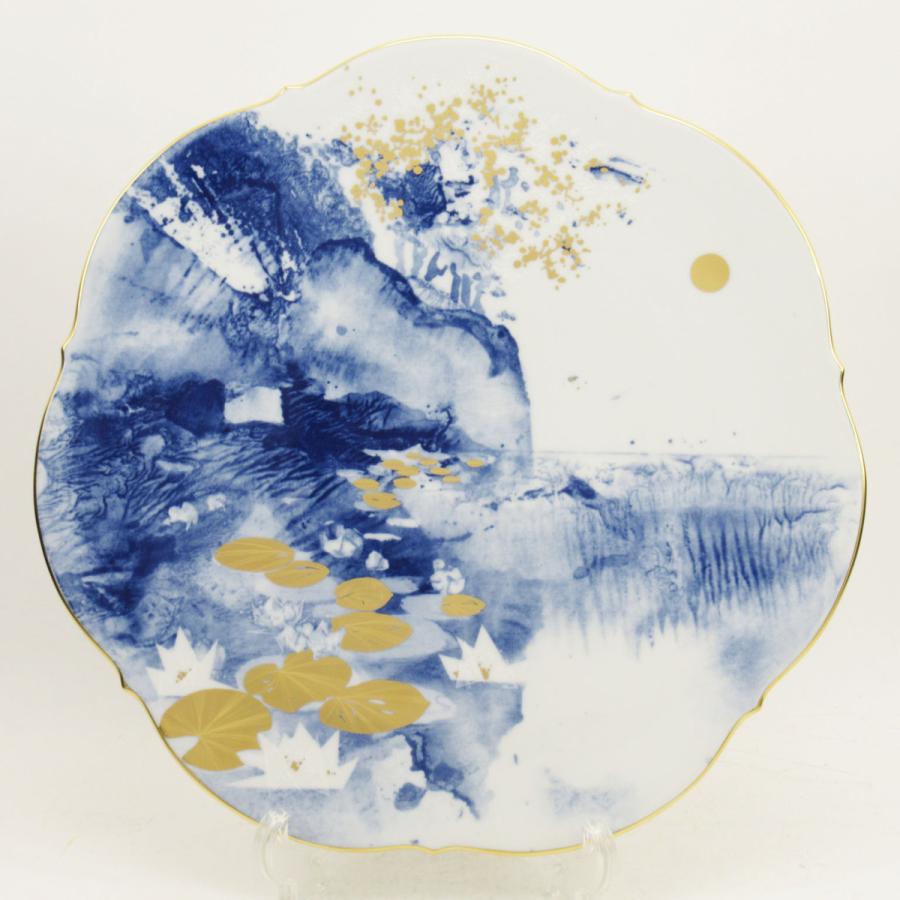 マイセン 直径31cm イヤープレート 1993年 「夢の島」 箱付き 食器